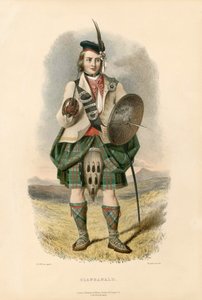 Clanranald, de The Clans of the Scottish Highlands, 1845